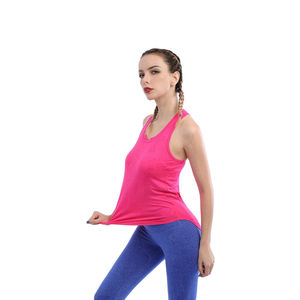 เสื้อกล้ามป่านระบายอากาศน้ำหนักเบาสำหรับผู้หญิงผ้าถักแนวสปอร์ตแห้งเร็วผ้าถักแบบเป็นมิตรกับสิ่งแวดล้อมลายฤดูร้อน - Product Image 1