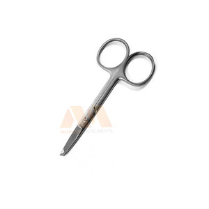 กรรไกรเย็บแผลทางการแพทย์ ทนทาน ผลิตจากสแตนเลส เหมาะสำหรับใช้ในโรงพยาบาลและการผ่าตัด กรรไกรเย็บแผลคุณภาพพรีเมียม - Product Image 5