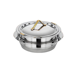 Moderno calentador de alimentos de acero inoxidable Hea tGuard para máxima retención de calor - Product Image 2