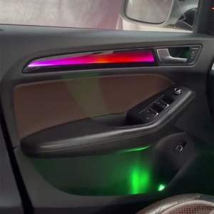 Precio de fábrica, accesorios decorativos para interiores de coche, Control de aplicación, lámpara LED para coche, luz ambiental para <span class=keywords><strong>Audi</strong></span> <span class=keywords><strong>A4</strong></span> B8 2012-2016, lámpara de ambiente - Product Image 4