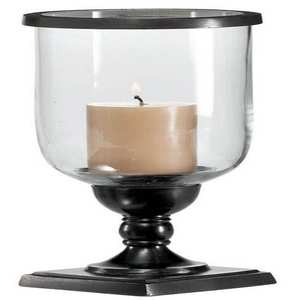 Lanterne ronde en aluminium couleur cuivre, faite à la main, durable, écologique, porte-bougie pour décorations de mariage de Pâques - Product Image 2