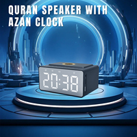 Multilingualer Desktop-Gebetsuhr mit Quran-Player und Digitalem Azan-Display