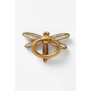 Ganchos de pared de metal de latón inspirados en el diseñador Artesanía exquisita Diseño multifunción ecológico Acabado dorado para el hogar de alta gama - Product Image 3