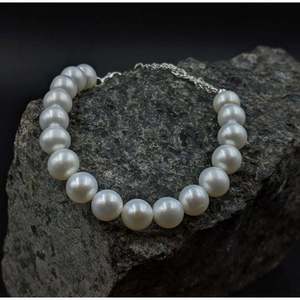 8mm Freshwater Pearl Beaded <b>Bracelet</b> Ball Shape <b>Bracelets</b> or <b>Bangles</b> - Product Image 2