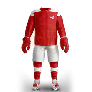 Uniforme de Hockey sobre Hielo para Hombre, Ropa Deportiva, Logotipo Personalizado, Uniforme de Hockey sobre Hielo para Hombre, 100% Poliéster - Product Image 1