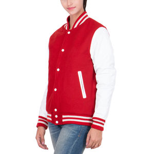 Elegante nueva llegada famosa moda invierno desgaste mujeres Varsity chaquetas Top Trending alta calidad Universidad chaqueta de béisbol - Product Image 4