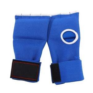Enveloppes de mains gants intérieurs de boxe-Gel bandes rembourrées élastiques sous les gants Support de poignet Long pour Mma Muay Thai Kickboxing - Product Image 1