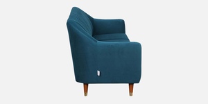 Juego de sofá Seccional de madera moderno personalizable, sillas de cama cómodas de tres plazas para Villa, apartamentos, hoteles, esponja de nivel de entrada - Product Image 3