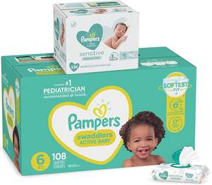 Couches Pampersing Swaddlers 100% Qualité, Douces et Respirantes - Taille 8, 76 Couches Jetables pour Bébé au Prix du Marché - Product Image 2