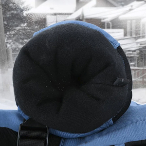 Gants de ski thermiques d'hiver pour la course sur neige en plein air, mitaines de ski en cuir coupe-vent, gants de snowboard de haute qualité avec logo personnalisé - Product Image 3