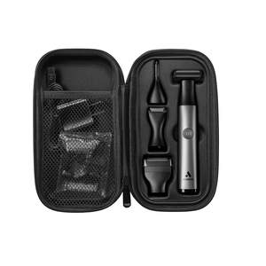 Tondeuse portable sans fil double face humide et sèche tout-en-un à lame unique pour le corps, le visage, les oreilles et les poils du nez, en plastique - Product Image 1