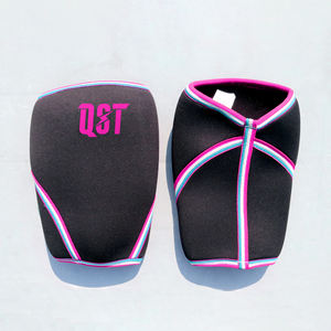 Rodilleras de Neopreno de 7 mm con Logotipo Personalizado, Ajustables, Antideslizantes, Negras, Soporte de Compresión Profesional para Levantamiento de Pesas y Sentadillas - Product Image 5