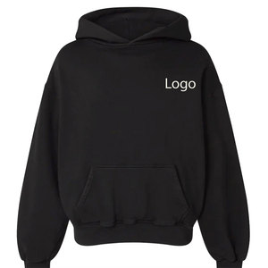 Sudaderas de mezcla de algodón pesado de alta calidad, sudaderas con capucha estampadas en relieve para hombre con impresión Digital para invierno - Product Image 1