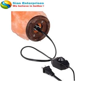 Lampe de sel gemme de haute qualité 2-3kg Lampes de sel ionisant de guérison naturelle de l'Himalaya-Sian Enterprises - Product Image 5