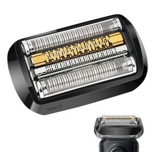 Afeitadora Eléctrica Mini MTI para Hombre, Afeitadora Corporal de Doble Cuchilla con Cabezal de Repuesto Impermeable IPX7 para Uso Facial, Color Negro - Product Image 1