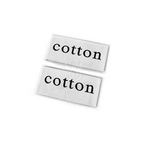 Personalized Cotton Customized Tags for Apparel & <b>Accessories</b>-Eco-Friendly Lightweight Design with Custom Options - Product Image 1