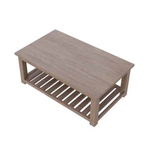 Ensemble de table moderne d'extérieur en bois de teck Table basse portable Mandurah pour restaurant, salle à manger, bar, meubles d'hôtel - Product Image 4