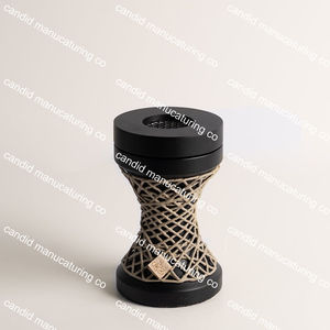 Nuevo diseño Mabkhar gira la madera con un imán quemador de incienso hogar religioso redondo Mubarah - Product Image 6