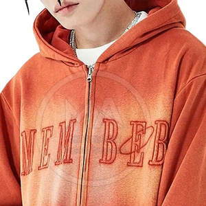 Sudaderas con capucha de lana con capucha de invierno informales más vendidas con patrón sólido Mezcla de algodón Secado rápido y transpirable Nuevo diseño - Product Image 5