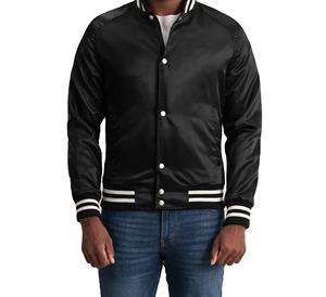 Veste Letterman classique rétro Vintage toile pour hommes pour le printemps coupe ample pour les taureaux Chicago Varsity veste Style Streetwear - Product Image 1