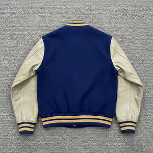 Vestes universitaires pour hommes décontractées avec col montant, qualité supérieure, veste de baseball pour hommes disponible en différentes couleurs - Product Image 5