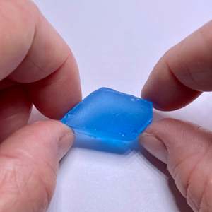 Topacio Azul Londres Natural, Gema Suelta, Calidad AAA, Corte Esmeralda, Piedra Calibrada - Product Image 1