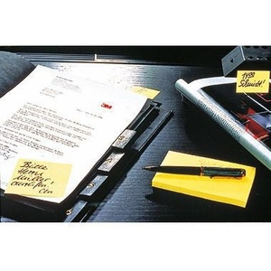Blocs-notes Post-it Gelb 102 x 152 mm, 100 feuilles par bloc, autocollants et magnétiques, pour usage scolaire VPE 6 - Product Image 3