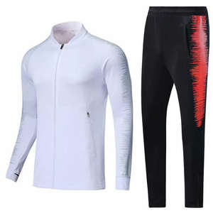 Maillot de football léger à séchage rapide pour hommes, uniforme d'entraînement de football pour adultes avec veste à manches longues pour vêtements de sport - Product Image 4