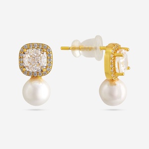 92.5 Silver <b>Crystal</b> <b>Earrings</b> 191566 - Product Image 5
