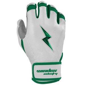 CHROME Série Gants de Frappeur à Manchette Courte Cuir Design Unique Taux de Gros Bruce Bolt Gants de Frappeur de Baseball - Product Image 4