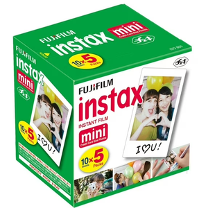 Cámaras Instantáneas Originales Fujifilm (como la Serie Instax Mini Square Wide) y Película ISO 100 Hechas en EE. UU. - Product Image 1