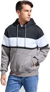 เสื้อมีฮู้ดโอเวอร์ไซส์สำหรับผู้ชายผ้าคอตตอน GSM 400เสื้อสวมหัวผ้าฟลีซไหล่ซับในผ้าเย็บปักตามสั่งให้ความอบอุ่น - Product Image 4