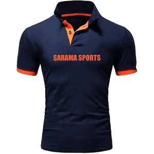 เสื้อโปโลผู้ชายแขนสั้นลายยุทธวิธีแห้งเร็ว - Product Image 1