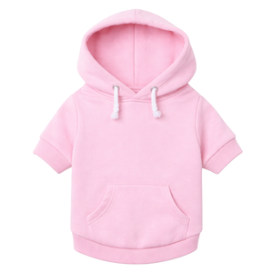 Security Pink <b>Dog</b> Hoodie Cute Printed Comfortable Pet Pullover Sweatshirt Soft Warm Fleece Design - Product Image 4