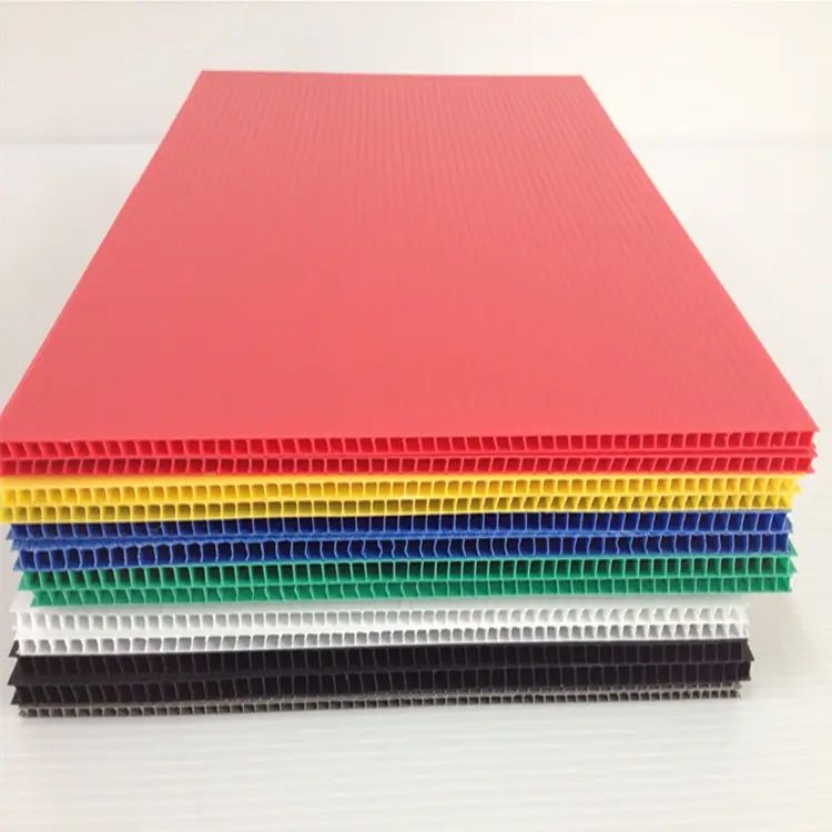 pp hollow sheet die cutting polypropylene corrugated sheet polypropylene cutting board pp plastic sheets