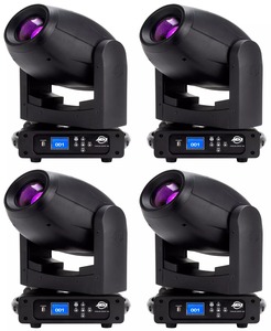 ( J) OFFRE DE GROS SPOT À TÊTE MOBILLE ADJ FOCUS 200W 4Z 5Z - Product Image 3