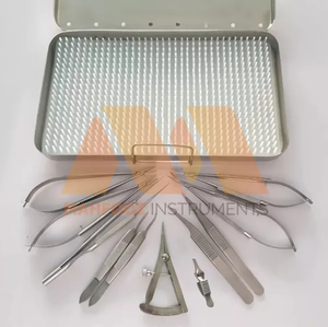 Ensemble d'instruments de microchirurgie Instruments chirurgicaux - Product Image 1