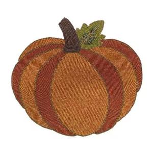 Vente chaude fête de mariage perlé citrouille conception Table plat tapis ou napperon décoration de Table mariage et fêtes événements - Product Image 1