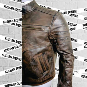 Chaqueta de piel de oveja de invierno para hombre al mejor precio de fabricante directo, chaquetas de hombre de tela de alta calidad - Product Image 3