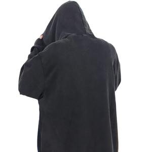 420gsm Haute Qualité Gris 100% Coton French Terry Pullover Hoodie Hommes Surdimensionné Plus Size Heavyweight Acid Wash XS Unique Print - Product Image 5