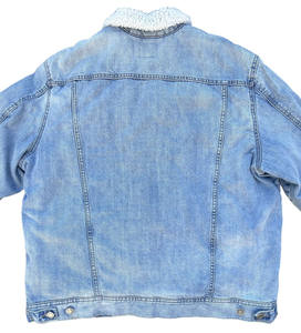 Chaqueta de invierno de jeans holgados hechos profesionalmente para uso en exteriores, chaqueta de jeans, ropa de calle, chaqueta de jeans - Product Image 4