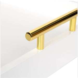 Plateau de service en bois avec poignées métalliques, design luxueux et élégant, compatible lave-vaisselle, écologique, pour une décoration festive traditionnelle - Product Image 3