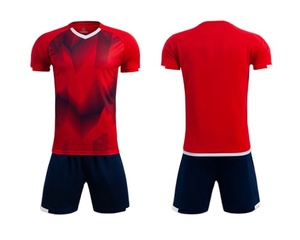 Uniforme de Football avec Logo imprimé personnalisé à bas prix, uniforme de Football de haute qualité et short à séchage rapide - Product Image 4
