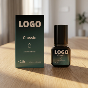 Pegamento Coreano Vegano para Extensiones de Pestañas, de Secado Rápido, Libre de Hidroquinona, Resistente al Agua y al Aceite, para Todas las Condiciones - Product Image 1