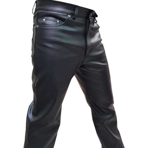 2025 hiver personnalisé de haute qualité écologique imperméable toile pantalon hommes taille haute noir grande taille coupe ajustée léger - Product Image 3