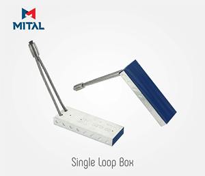 Boîtes de connexion à boucle unique galvanisées personnalisables, optimisant les connexions des panneaux de béton préfabriqués, résistance structurelle - Product Image 2