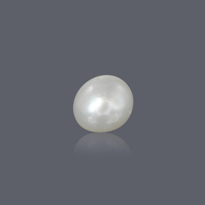 Perla Blanca Natural Suelta (3.88 Quilates) para la Fabricación de Joyas - Product Image 2