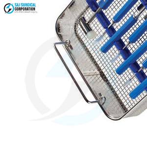 Cesta Oftálmica Micro con Tapa, Insertos de Acero Inoxidable, Tiras Duraderas y Reutilizables, Almacenamiento de Precisión para Instrumentos de Oftalmología - Product Image 5