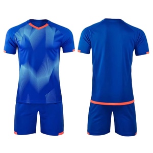 Camiseta de fútbol Unisex para niños de alta calidad, uniforme personalizado, kits de fútbol con estampado de logotipo, ropa de equipo transpirable de secado rápido - Product Image 1