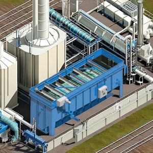 Planta de Tratamiento de Aguas Residuales Oleosas con Capacidad de 2000 L/Hora, con PLC y Motor, Marca USSU de Alta Calidad de Estambul, 2 Años de Garantía - Product Image 5